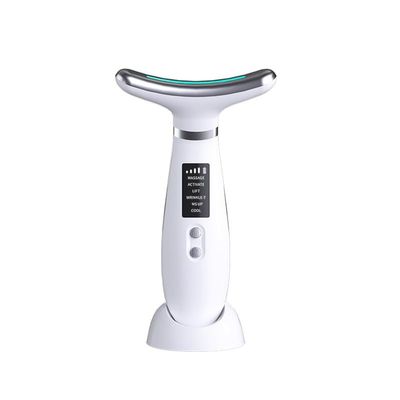 Face Massager -7 Color Red-Light-Therapy for Face and Neck for Wrinkles (Cold-hot-White)