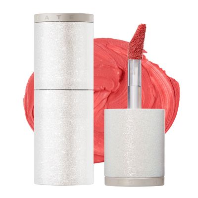H HEVVY HEVVYMAKEUP Blurring Effect Lip Tint - Airy Velvet Matte Lips - Vegan, Longwear, Vibrant, Buildable Creamy Soft Texture - Korean Lip Makeup, Peach Please, 0.13 fl.oz.