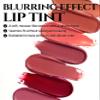 H HEVVY HEVVYMAKEUP Blurring Effect Lip Tint - Airy Velvet Matte Lips - Vegan, Longwear, Vibrant, Buildable Creamy Soft Texture - Korean Lip Makeup, Peach Please, 0.13 fl.oz. view 2