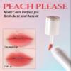 H HEVVY HEVVYMAKEUP Blurring Effect Lip Tint - Airy Velvet Matte Lips - Vegan, Longwear, Vibrant, Buildable Creamy Soft Texture - Korean Lip Makeup, Peach Please, 0.13 fl.oz. view 3