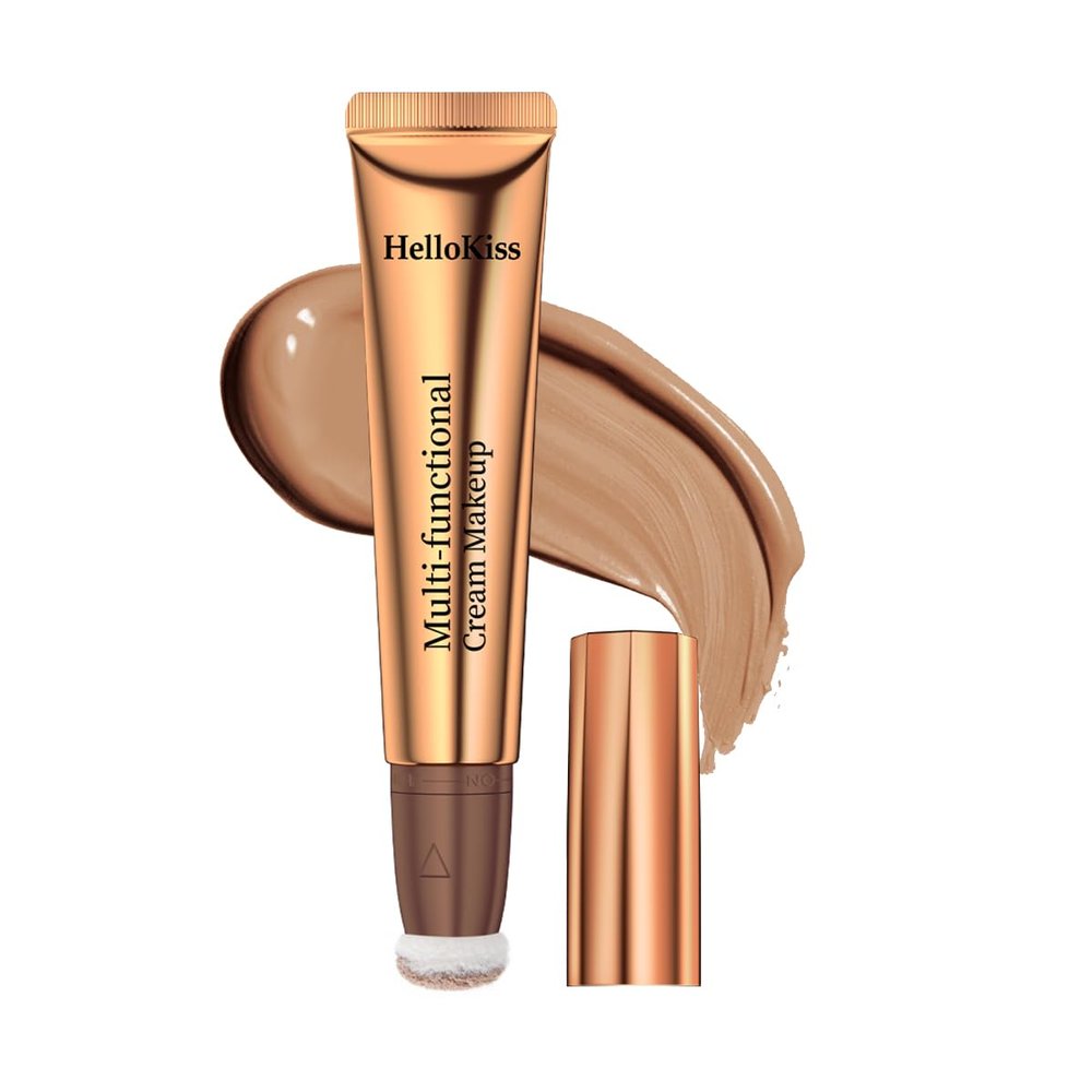 Liquid Contour Beauty Wand,Liquid Blush Highlighter Makeup Stick with Applicator, Cream Bronzer Stick Natural Matte Finish, Nourishing Bronzer Stick Cream (01, 0.51 fl.oz)