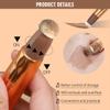 Liquid Contour Beauty Wand,Liquid Blush Highlighter Makeup Stick with Applicator, Cream Bronzer Stick Natural Matte Finish, Nourishing Bronzer Stick Cream (01, 0.51 fl.oz) view 3