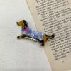 2PCS Dachshund Hair Clip,Dog Hair Alligator Clip,Dogs Hair Duckbill Clip,Animal Shape Hair Clips,Acetate Hair Clips for Girls,Small Hair Barrette for Women (Dachshund) view 3