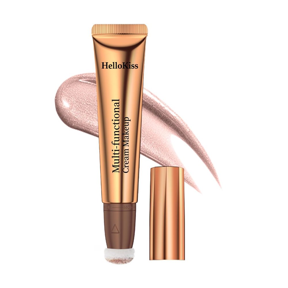 Liquid Contour Beauty Wand,Liquid Blush Highlighter Makeup Stick with Applicator, Cream Bronzer Stick Natural Matte Finish, Nourishing Bronzer Stick Cream (06, 0.51 fl.oz)