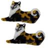 2PCS Shiba Inu Hair Clip,Dog Hair Alligator Clip,Dogs Hair Duckbill Clip,Animal Shape Hair Clips,Acetate Hair Clips for Girls,Small Hair Barrette for Women (Shiba Inu) view 1