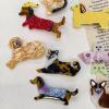 2PCS Shiba Inu Hair Clip,Dog Hair Alligator Clip,Dogs Hair Duckbill Clip,Animal Shape Hair Clips,Acetate Hair Clips for Girls,Small Hair Barrette for Women (Shiba Inu) view 4