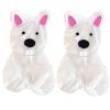 2PCS West Highland Terrier Hair Clip,Dog Hair Alligator Clip,Dogs Hair Duckbill Clip,Animal Shape Hair Clips,Acetate Hair Clips for Girls,Small Hair Barrette for Women (West Highland Terrier) view 1