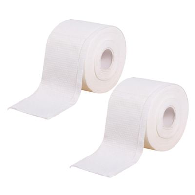 ELAYARD 2rolls Disposable Cotton Face Towels for Makeup Removal and Cleansing Double-sided Design for for Travel and Daily Use