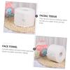 ELAYARD 2rolls Disposable Cotton Face Towels for Makeup Removal and Cleansing Double-sided Design for for Travel and Daily Use view 4