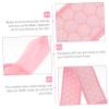 Happyyami 2Pcs Bath Towel and Exfoliating Shower Gloves with Long Back Body Strips for Deep Cleaning and Skin Massage Soft Material for Comfortable Spa Bathing view 3