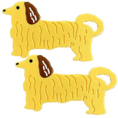 2PCS Afghan Hound Hair Clip,Dog Hair Alligator Clip,Dogs Hair Duckbill Clip,Animal Shape Hair Clips,Acetate Hair Clips for Girls,Small Hair Barrette for Women (Afghan Hound)
