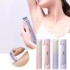 2-in-1 Electric Bikini Trimmer for Women Rechargeable Women Bikini Trimmer Electric Shaver for Legs Body Hair (Light Pink) view 2