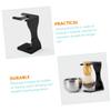 ASAKKURA 1set Shaving Brush Stand Beard Brush and Display Holder for Men Non- Base Heat Retaining for All Soaps and Creams and Easy to Clean view 4