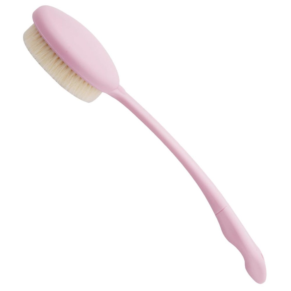 ASAKKURA Shower Brush Long Handle Body Cleaning Brush Back Scrubber for Bath Exfoliating Bath Sponge