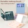 5 Pcs Makeup Brush Set Powder Brush Cosmetic Brush Full Face Make Up Brushes Eyeshadow Brush Travel Brush Set for Women view 2