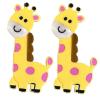 2PCS Giraffe Hair Clip,Deer Hair Alligator Clip,Deers Hair Duckbill Clip,Animal Shape Hair Clips,Acetate Hair Clips for Girls,Small Hair Barrette for Women (Giraffe) view 1