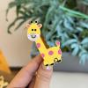 2PCS Giraffe Hair Clip,Deer Hair Alligator Clip,Deers Hair Duckbill Clip,Animal Shape Hair Clips,Acetate Hair Clips for Girls,Small Hair Barrette for Women (Giraffe) view 2