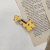 2PCS Giraffe Hair Clip,Deer Hair Alligator Clip,Deers Hair Duckbill Clip,Animal Shape Hair Clips,Acetate Hair Clips for Girls,Small Hair Barrette for Women (Giraffe) view 3