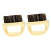 SOESFOUFU 2pcs Men Beard Grooming Brush Multi-purpose Hair Styling Cleaning Tool for Broken Hair Beard Care Essential for Barbers Home Use view 1