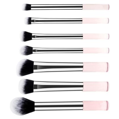 7Pcs Makeup Brushes Set Blending Brush Face Powder Blusher Concealers Eyeshadow Make Up Brush Set