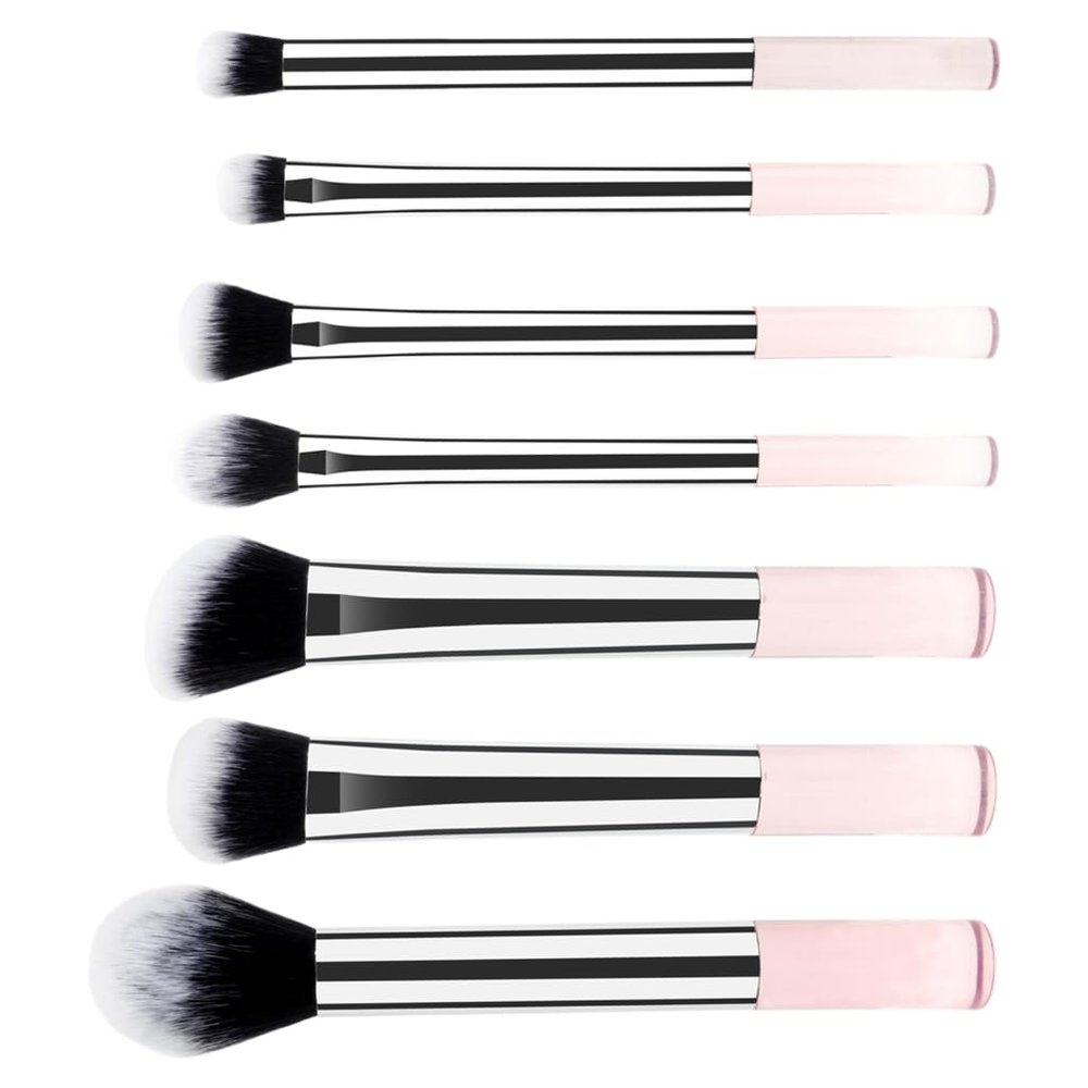 7Pcs Makeup Brushes Set Blending Brush Face Powder Blusher Concealers Eyeshadow Make Up Brush Set