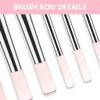 7Pcs Makeup Brushes Set Blending Brush Face Powder Blusher Concealers Eyeshadow Make Up Brush Set view 2