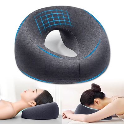 Zonngoo Face Down Pillow Massage Headrest for Bed Prone Down Sleeping,Pillow for Stomach Sleeper,BBL Pillow After Surgery,Face Cradle,Post Eye Surgery Recovery,Beach Tanning