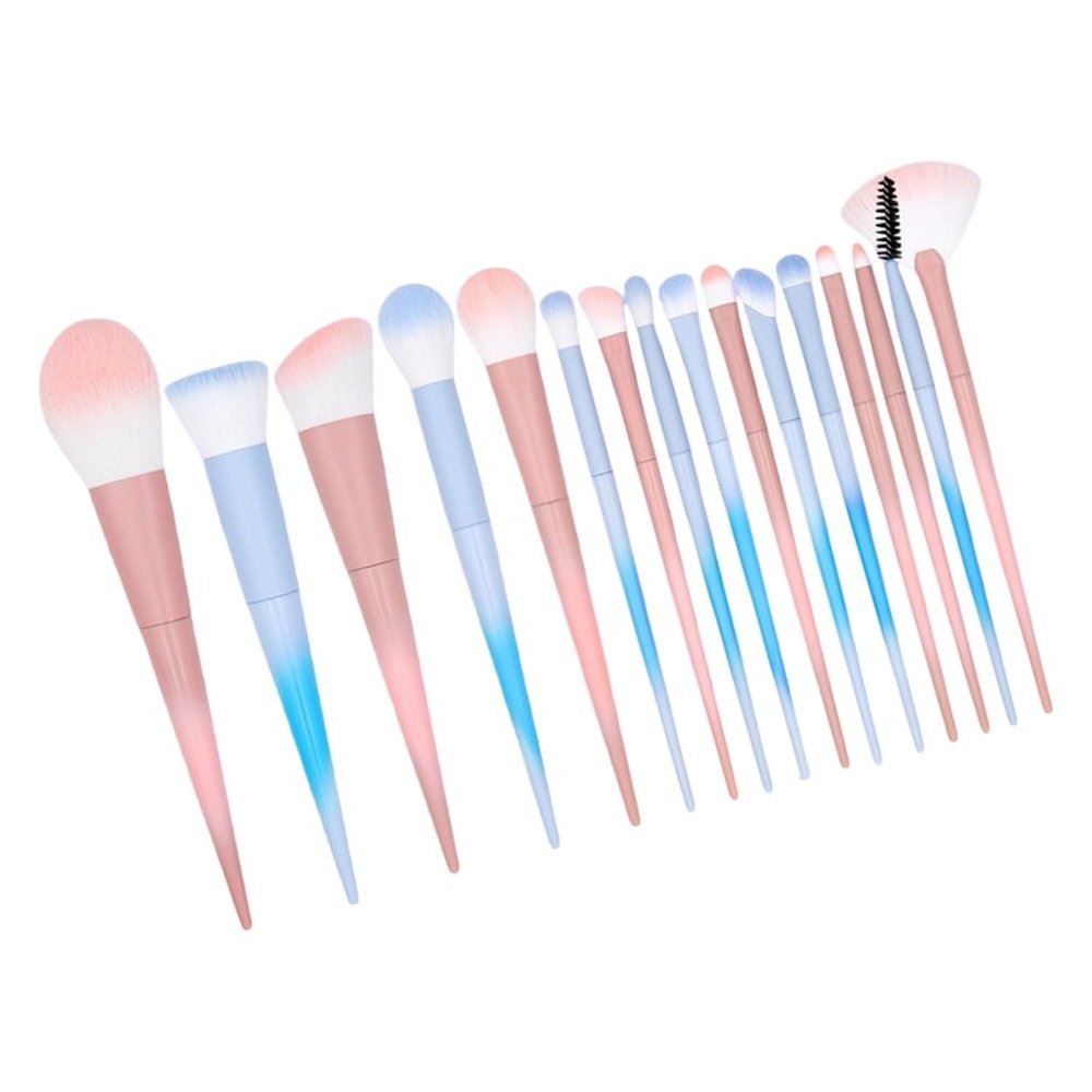 16x Makeup Brushes Set Basic Essential Brush Set Cosmetic Brush Full Face Make Up Brush Eyeshadow Brush Powder Brush