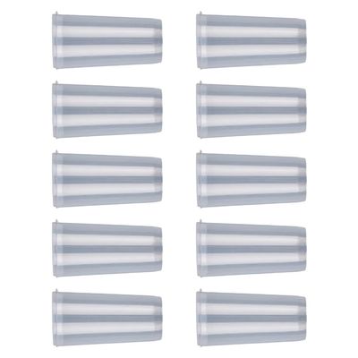 10 Pcs/Set Makeup Brush Covers Brush Organizers Case Reusable Cosmetic Brush Holder for Makeup Brush Storage