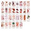 10pcs Halloween Scar Sticker Waterproof Wound Scar Face, Disposable Temporary Tattoo Fake Tattoos(WS-250) view 3