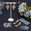 Beebeecraft 50Pcs Earring Sleeves and 50Pcs Ear Nuts and 50Pcs Silicone Piercing Discs for Piecing Bump Stabilizer Protector Covers view 3
