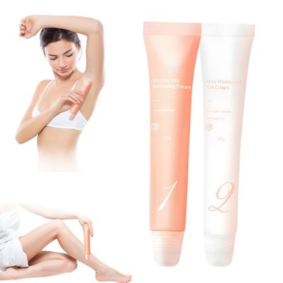 Hair Removal Cream,2025 New Facial Hair Removal Cream Kit, Painless Hair Removal With Scraper, Facial Hair Removal for Women (3)