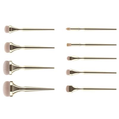 9pcs Face Makeup Brush Set for Professional and Beginners Use Soft Synthetic Bristles Cosmetic for Elegant Application
