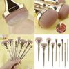 9pcs Face Makeup Brush Set for Professional and Beginners Use Soft Synthetic Bristles Cosmetic for Elegant Application view 2