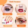 600 Pcs Disposable Eyeshadow Brushes, 2.4 Inch Eyeshadow Brush Sponge Makeup Applicators Dual Sides Makeup Applicator Sticks for Women Girls view 4