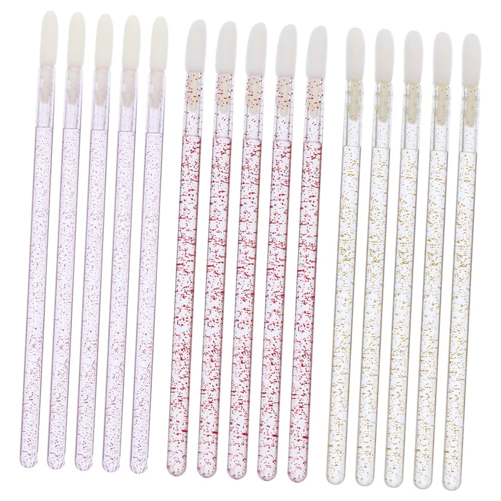AUTSUPPL 150pcs Disposable Lipstick Wand Lip Brush Brush Lip Gloss Applicators Beauty Tools Lipstick Applicators