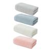 DECOMELODY 4pcs Cotton Face Towels Soft Absorbent Washcloths Grey for Home Hotel Dormitory Skin-Friendly Washable Reusable view 1