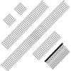 ANCIRS 5 Pack Hair Finishing Fixer Waver Comb, Invisible U Shape Wig Hair Clip Combs, Flexible Hairstyle Holder for Hairstyle (5 Styles) view 1