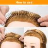 ANCIRS 5 Pack Hair Finishing Fixer Waver Comb, Invisible U Shape Wig Hair Clip Combs, Flexible Hairstyle Holder for Hairstyle (5 Styles) view 4