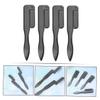 DECOMELODY 4pcs Foldable Eyebrow Makeup Brushes Multi-purpose Eyebrow Grooming Tools for Effortless Eyelash and Brow Styling Compact Portable Design for Daily Use view 3