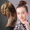 Beebeecraft 3Pcs Sandalwood Hair Sticks Vintage Sienna Wooden Japanese Chinese Hair Chopsticks for Women Handmade Bun Chignon Maker Accessories view 4
