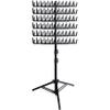 Braiding Hair Rack Height Adjustable Braiding Tool 144 Pegs Organizer 2-Side Hair Divider Stand for Separator Stylist Display Stand view 1