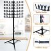 Braiding Hair Rack Height Adjustable Braiding Tool 144 Pegs Organizer 2-Side Hair Divider Stand for Separator Stylist Display Stand view 2