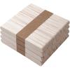 240 Pcs Craft Sticks Ice Cream Sticks - Borogo 4.5 inch Waxing Sticks for Hair Removal Premium Splinter-Free Wooden Wax Sticks for Body and Face Waxing view 2