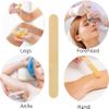 MIBLY 80 PCS Popsicle Sticks for Crafts  Jumbo Craft Sticks Made of Smooth Wooden Sticks  Ideal Wood Sticks and Wooden Sticks for Crafts for Body Hair Removal (Pack of 80 Large Sticks) view 3