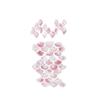 2 piece Mermaid Scale Temporary Tattoos Stickers Body Face Hand Themed Costume Halloween Women Adults (pink 20) view 1