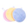 HAKIDZEL 3pcs Rounded Makeup Blender Sponge Makeup Remover Cloth Simple Puff Cosmetics Puff Girl Face Cleaning Pads view 1