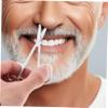 FOYTOKI Stainless Steel Vibrissa Scissors Precision Nose Hair and Eyebrow Trimmer Comb Professional Grooming Tool for Men and Women for Facial Hair Removal view 3