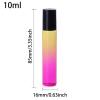 10 Pcs 10ml Glass Essential Oil Roller Bottles Deodorant Roll On Container Perfume Rollerball Bottle Castor Oil Roller Ball Bottle view 2