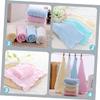 JOINPAYA 5pcs Newborn Reusable Face Cloths Soft Cotton Boy Girl Facial Towels Face Towels view 4